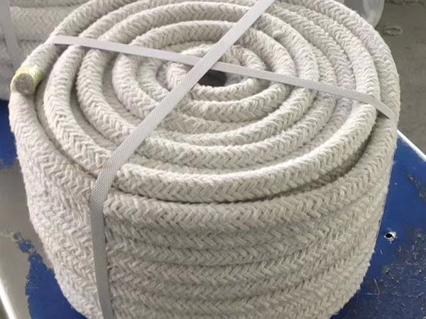 Ceramic fiber rope